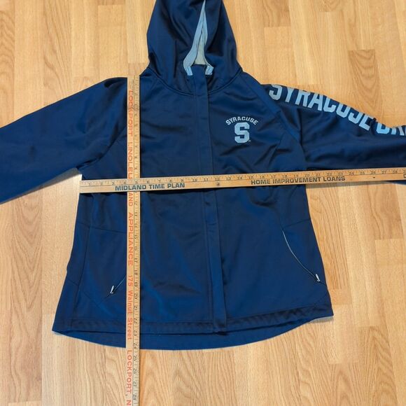 Syracuse Orange Jacket Women XL GIII Sports Carl Banks Softshell Hood Full Zip - Picture 2 of 8